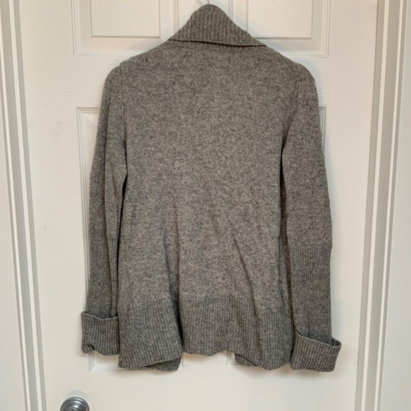 Vince Wool and Cashmere Open Front Shawl Collar Cardigan size small - Picture 2 of 11